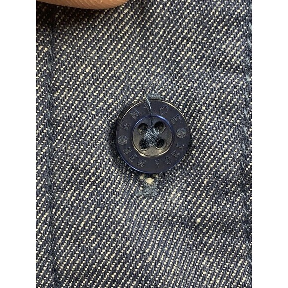 Enyce Button Down Casual Shirt Men XL Blue Plaid Accent Flap Pockets 100% Cotton - Picture 16 of 16